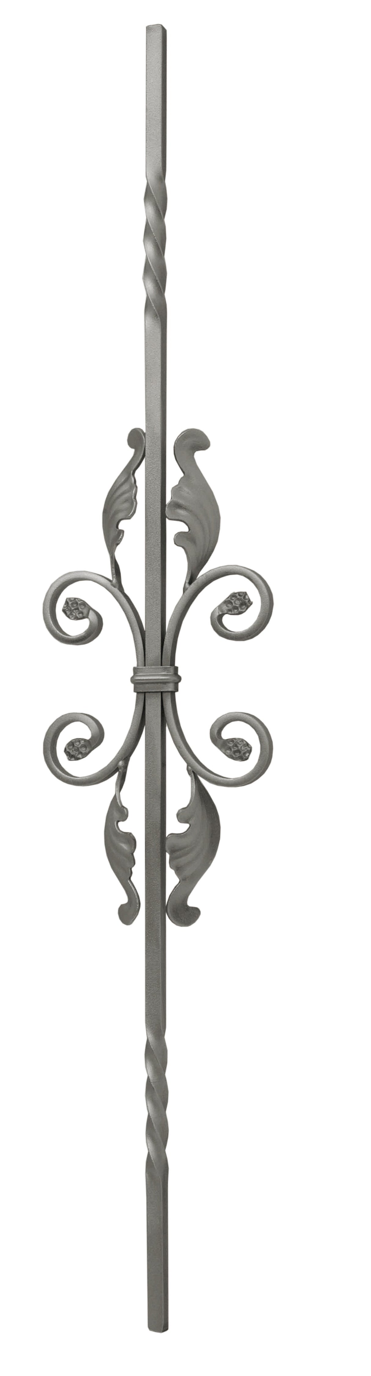 Balustre Decorativo con Hojas 170×900 mm