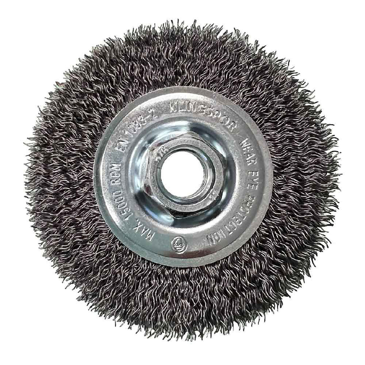 Grata Plana BR600W Ondul. 115mmX15/M14