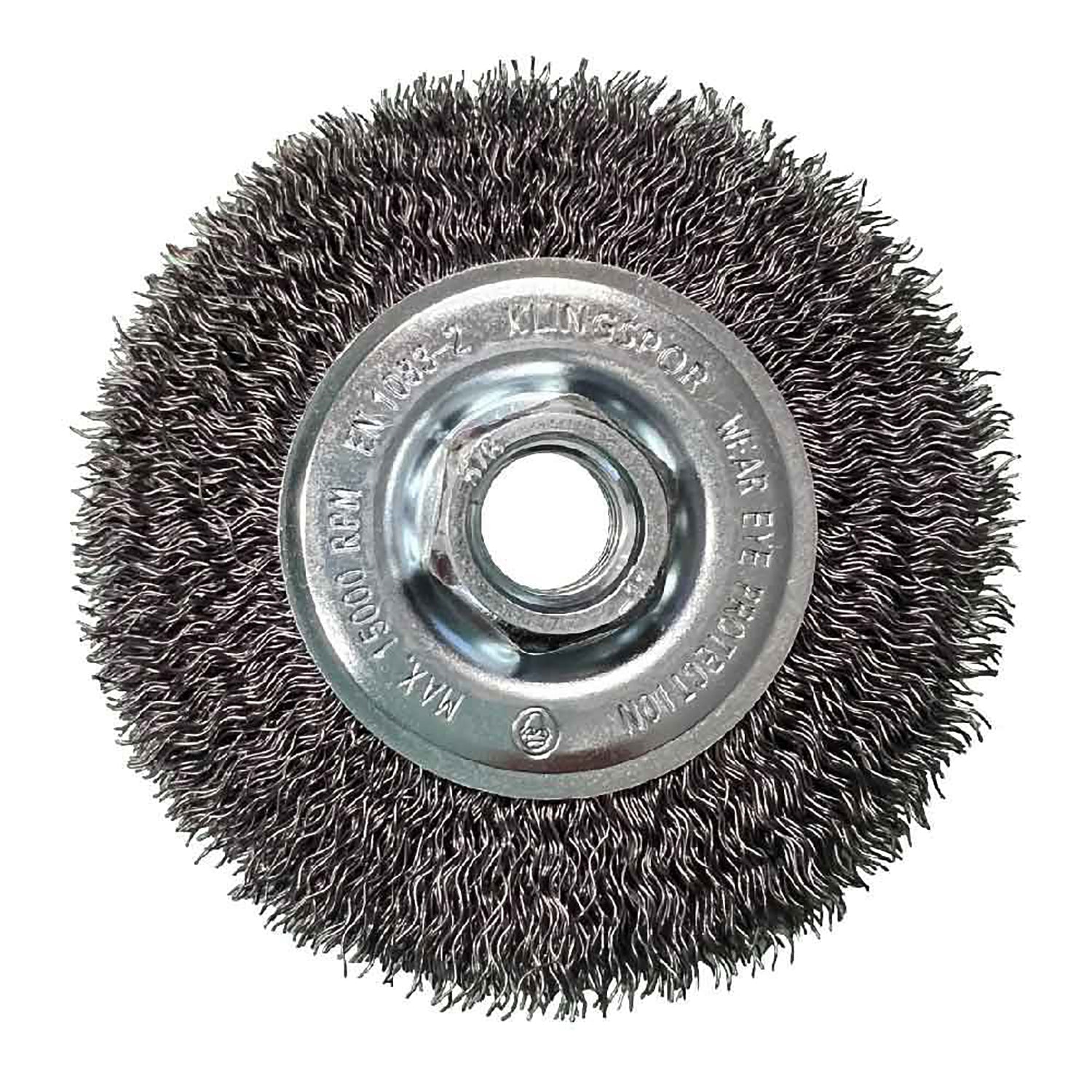 Grata Plana BR600W Ondul. 115mmX15/M14