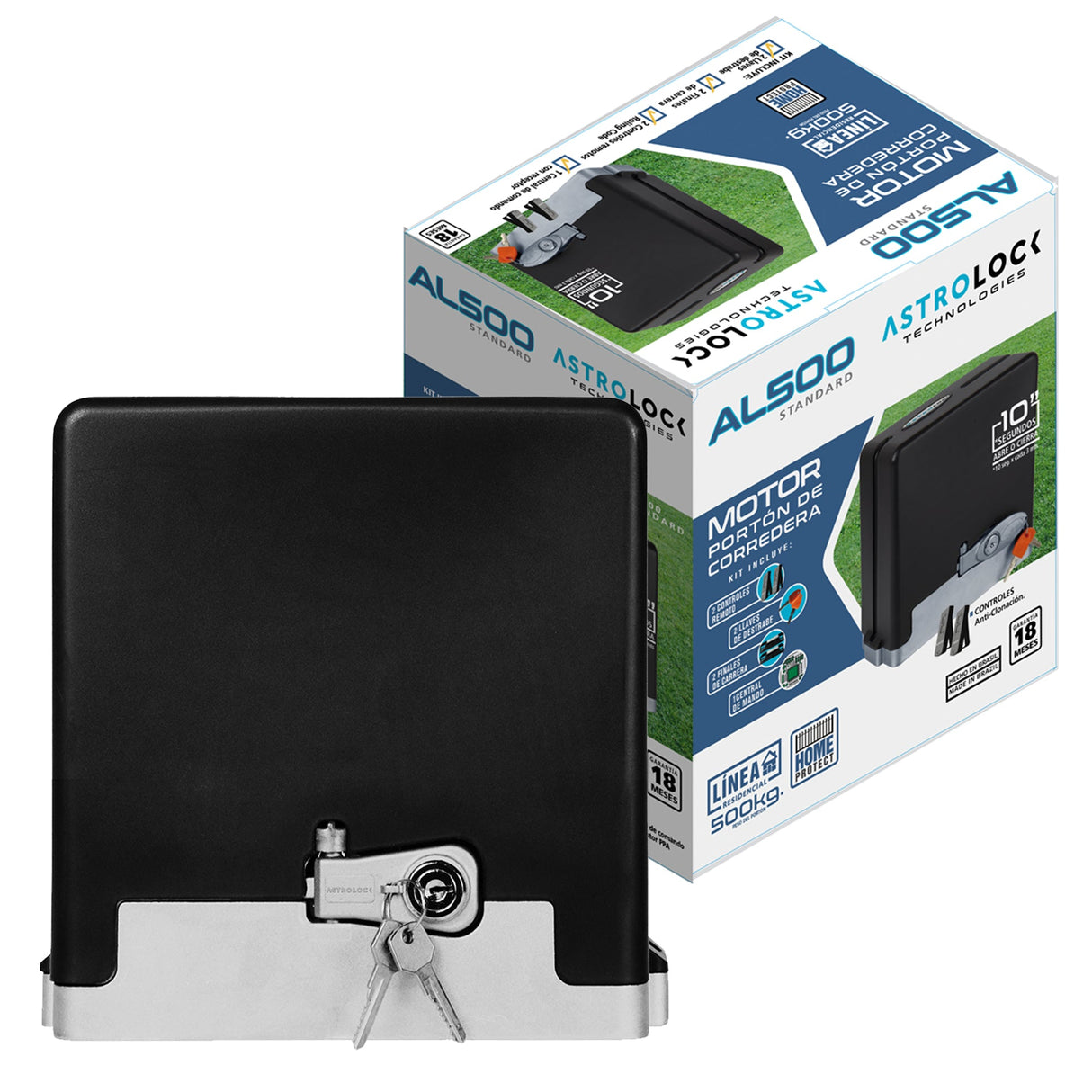 Motor Standar 10 Seg 500 Kg 30 Ciclos/Hr