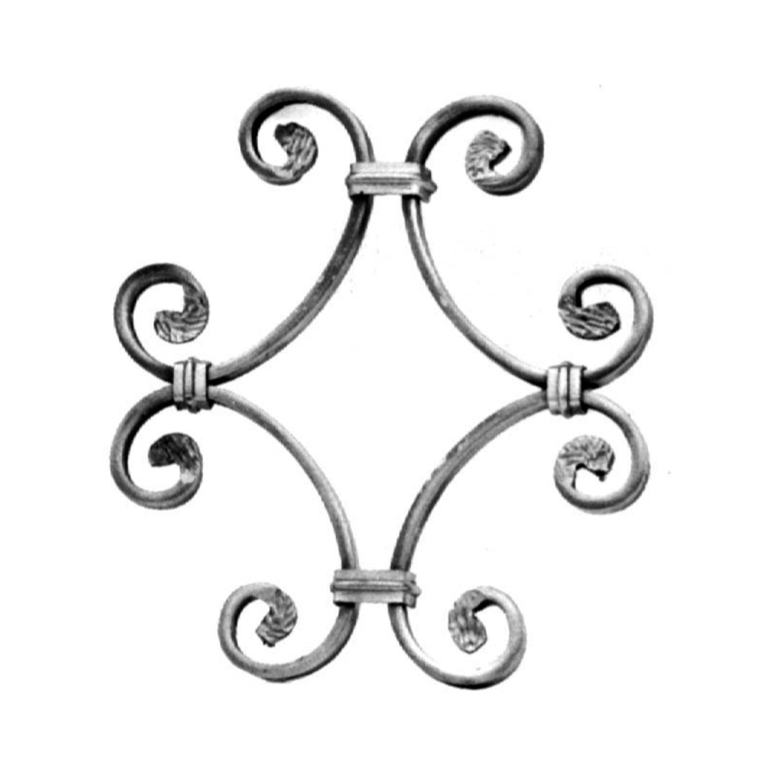 Aplique Decorativo de Hierro 250x220 mm
