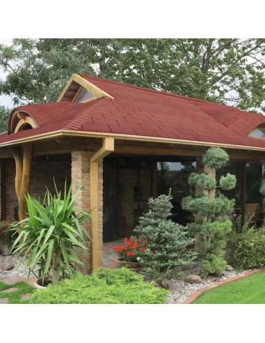 Teja Asfáltica Rock Trio Red 3.0 m² Technonicol