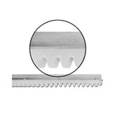 Cremallera Reforzada 1 m Acero Galvanizado con Nylon