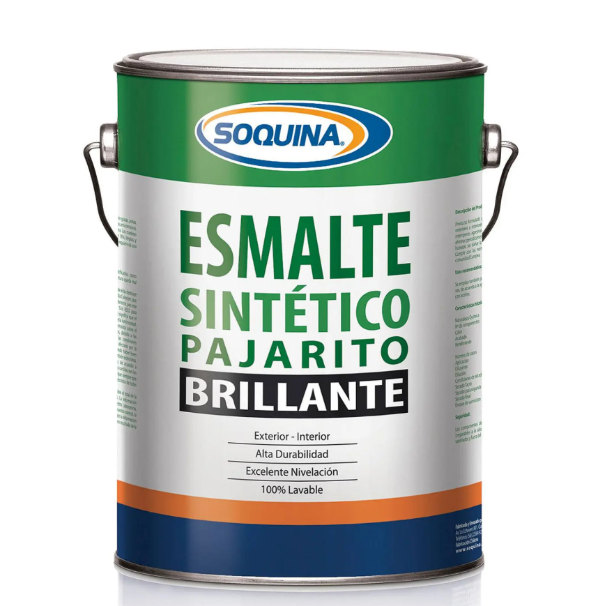 Galón Esmalte Sintético Blanco SOQ