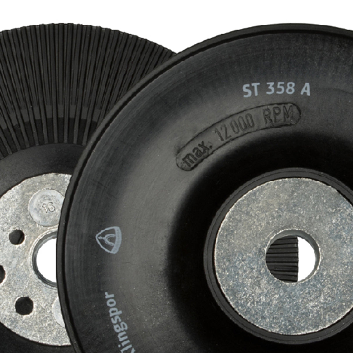 Plato de Soporte ST 358 Liso Ranurado Duro M14