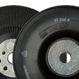 Plato de Soporte ST 358 Liso Ranurado Duro M14