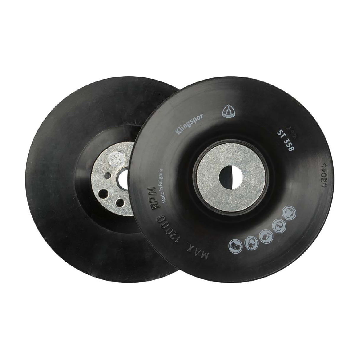 Plato de Soporte ST 358 Liso Flexible Rosca M14