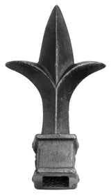 Lanza de Fierro Fundido Hueco Cuadrada 12x12mm