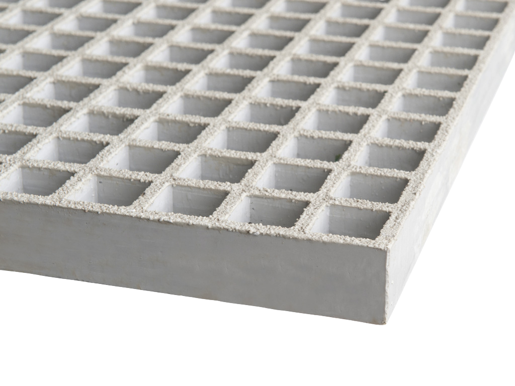 Parrilla FRP 38mm x 38mm x 38mm, 1000mm x 4000mm ISOF