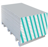 Placa de Yeso RH Gyplac 12,5mm de 120cm x 240cm Borde Recto