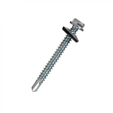 Tornillo Cabeza Hexagonal Punta Broca Autoperforante 12mm x 2-1/2" x 100 unidades