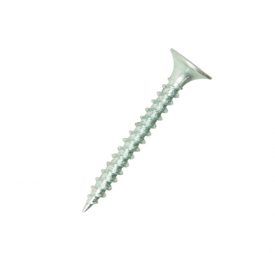 Tornillo Cabeza Trompeta Punta Fina 6mm x 1-1/4" x 1000 unidades