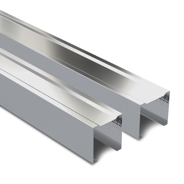 Perfil Tabique Montante Económico 60 x 38 x 6 x 0,5 mm x 2,4 m